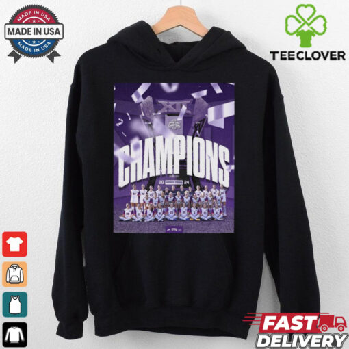 TCU Women’s Soccer 2024 Big 12 Champions Poster Shirt