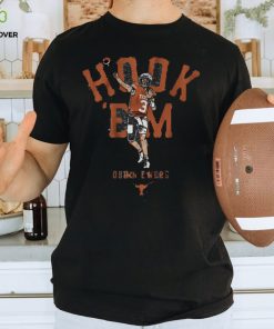 TEXAS FOOTBALL QUINN EWERS HOOK 'EM SHIRT