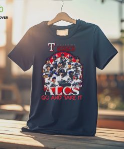 TEXAS RANGERS 2023 ALCS GO AND TAKE IT SIGNATURES SHIRT