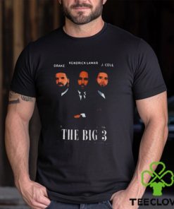 THE BIG 3 DRAKE KENDRICK LAMAR J.COLE SHIRT