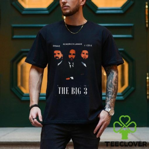 THE BIG 3 DRAKE KENDRICK LAMAR J.COLE SHIRT