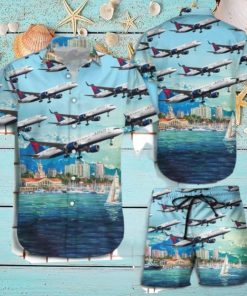 TM Airplane Hawaiian Shirt, Short Unique Gift