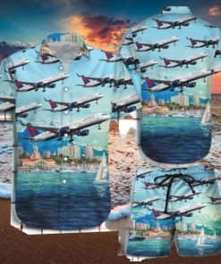 TM Airplane Hawaiian Shirt, Short Unique Gift