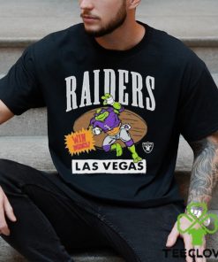 TMNT Christmas Day Donatello x Las Vegas Raiders Homage Youth Shirt