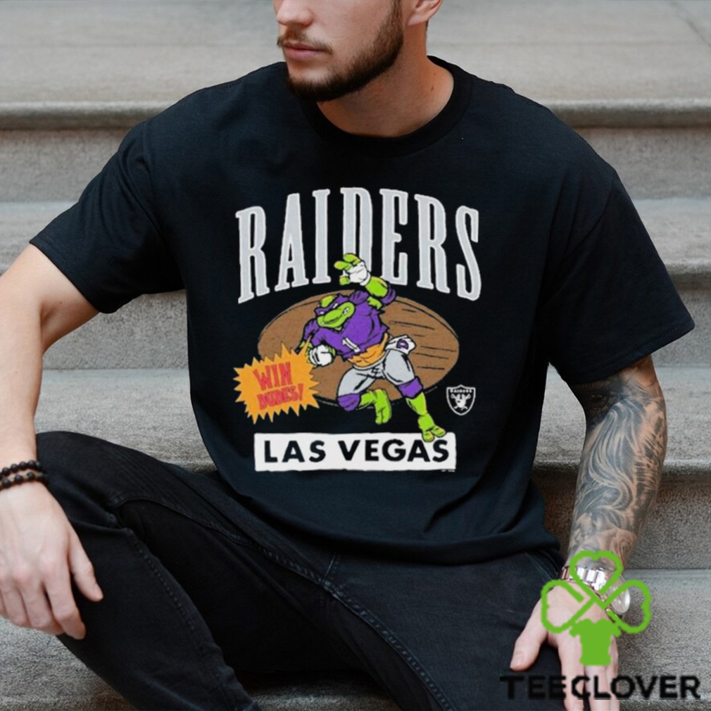 TMNT Christmas Day Donatello x Las Vegas Raiders Homage Youth Shirt TMNT Christmas Day Donatello x Las Vegas Raiders Homage Youth Shirt
