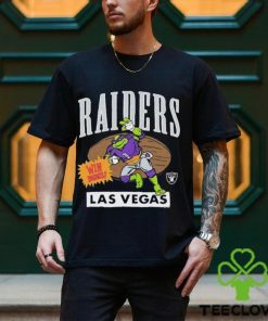 TMNT Christmas Day Donatello x Las Vegas Raiders Homage Youth Shirt