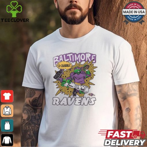 TMNT Donatello x Baltimore Ravens Shirt