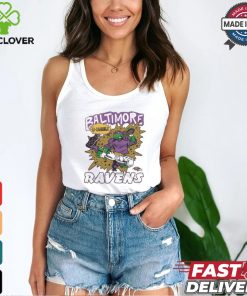 TMNT Donatello x Baltimore Ravens Shirt