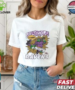 TMNT Donatello x Baltimore Ravens Shirt