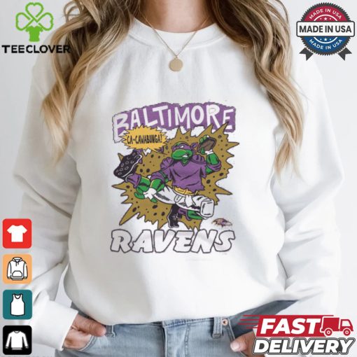 TMNT Donatello x Baltimore Ravens Shirt