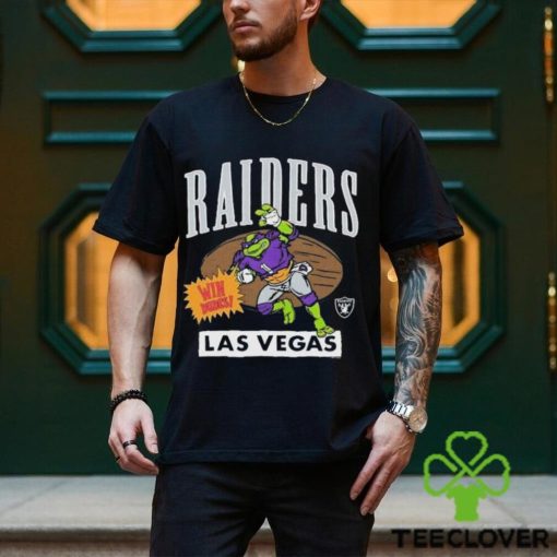 TMNT Donatello x Las Vegas Raiders Homage Shirt