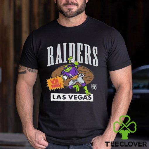 TMNT Donatello x Las Vegas Raiders Homage Shirt