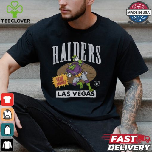 TMNT Donatello x Las Vegas Raiders Shirt