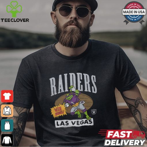 TMNT Donatello x Las Vegas Raiders Shirt