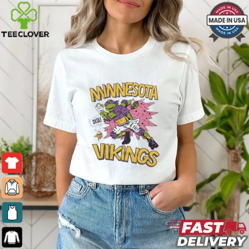 TMNT Donatello x Minnesota Vikings Shirt