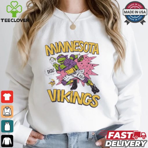 TMNT Donatello x Minnesota Vikings Shirt