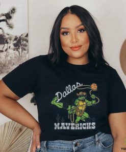 TMNT Leonardo X Dallas Mavericks shirt
