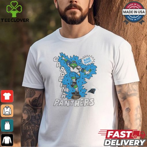 TMNT Leonardo x Carolina Panthers Shirt