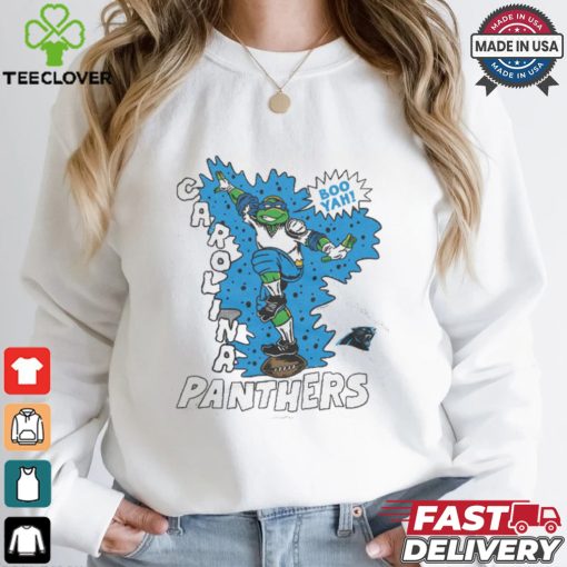 TMNT Leonardo x Carolina Panthers Shirt