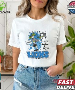 TMNT Leonardo x Detroit Lions Shirt