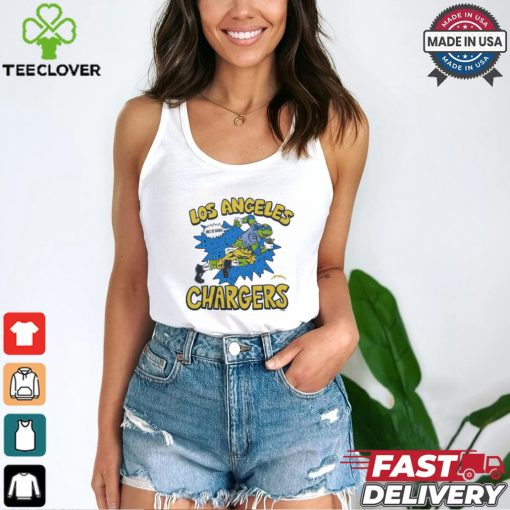 TMNT Leonardo x Los Angeles Chargers Shirt