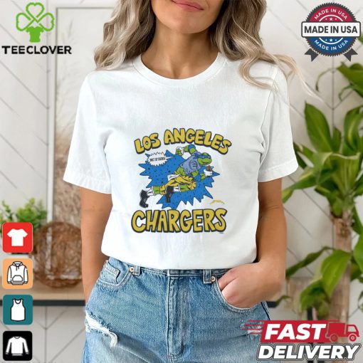 TMNT Leonardo x Los Angeles Chargers Shirt