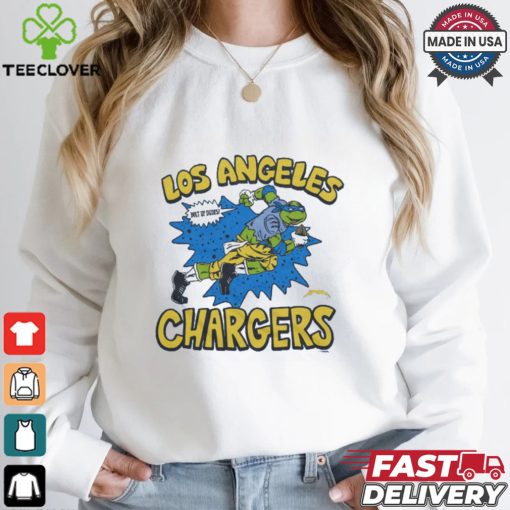 TMNT Leonardo x Los Angeles Chargers Shirt