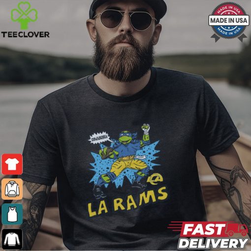 TMNT Leonardo x Los Angeles Rams Shirt