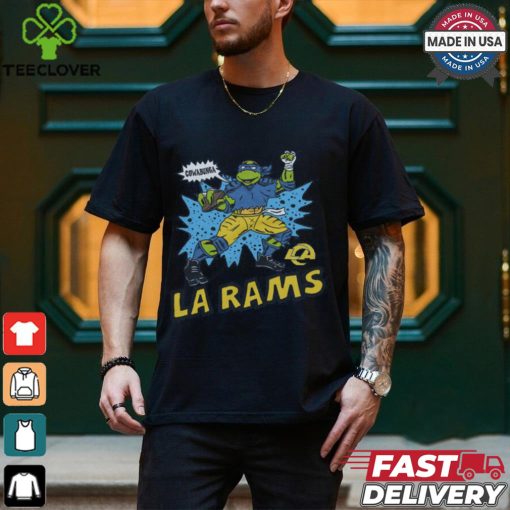 TMNT Leonardo x Los Angeles Rams Shirt