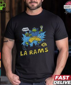 TMNT Leonardo x Los Angeles Rams Shirt