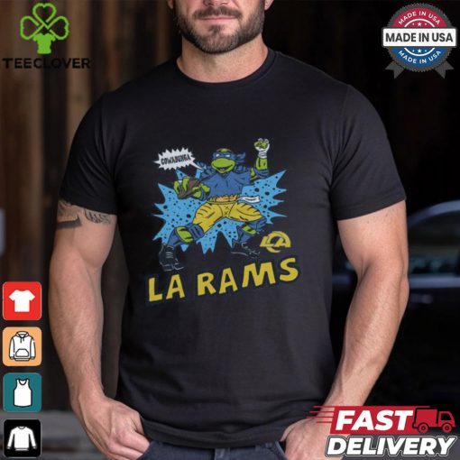 TMNT Leonardo x Los Angeles Rams Shirt