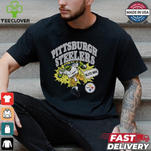 TMNT Leonardo x Pittsburgh Steelers Shirt