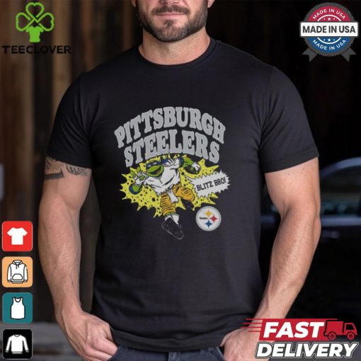 TMNT Leonardo x Pittsburgh Steelers Shirt