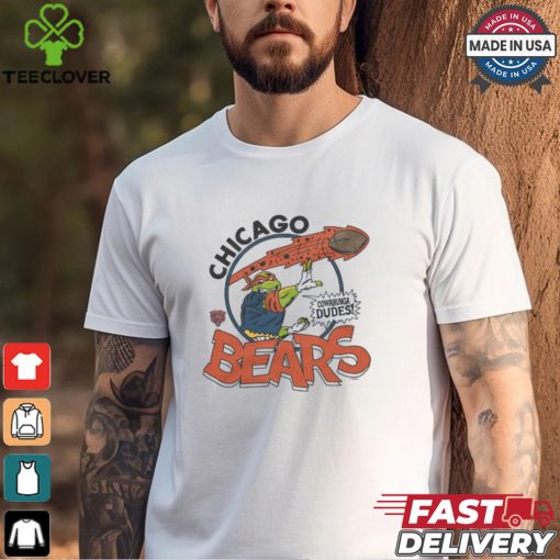 TMNT Michelangelo x Chicago Bears Shirt