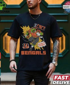 TMNT Michelangelo x Cincinnati Bengals Shirt