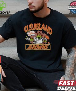 TMNT Michelangelo x Cleveland Browns Shirt