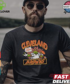 TMNT Michelangelo x Cleveland Browns Shirt