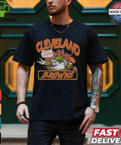 TMNT Michelangelo x Cleveland Browns Shirt