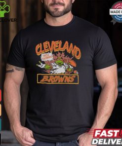 TMNT Michelangelo x Cleveland Browns Shirt