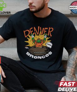 TMNT Michelangelo x Denver Broncos Shirt