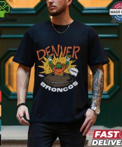 TMNT Michelangelo x Denver Broncos Shirt