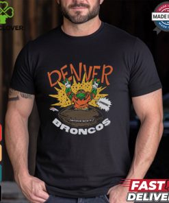 TMNT Michelangelo x Denver Broncos Shirt