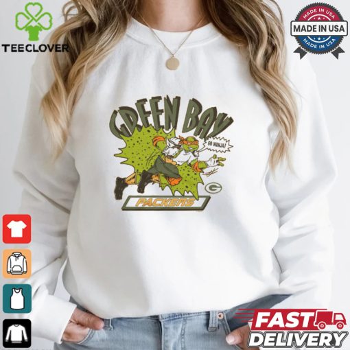 TMNT Michelangelo x Green Bay Packers Shirt