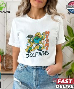 TMNT Michelangelo x Miami Dolphins Shirt