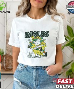 TMNT Michelangelo x Philadelphia Eagles Shirt