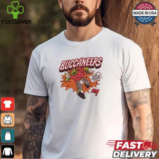 TMNT Michelangelo x Tampa Bay Buccaneers Shirt