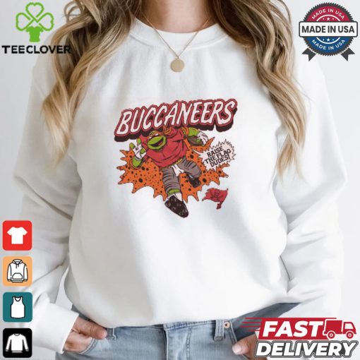 TMNT Michelangelo x Tampa Bay Buccaneers Shirt