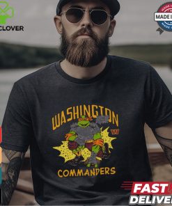 TMNT Michelangelo x Washington Commanders Shirt