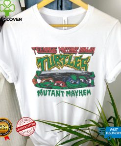 TMNT Mutant Mayhem Retro Nickelodeon Ninja Turtles T Shirt 3 TMNT Mutant Mayhem Retro Nickelodeon Ninja Turtles T Shirt