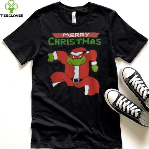 TMNT Raphael Santa Claus Christmas Shirt